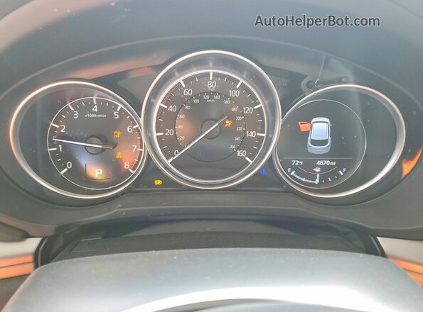 JM3KFBCL6S0660871 2025 MAZDA CX-5 Синий Вид щитка приборов