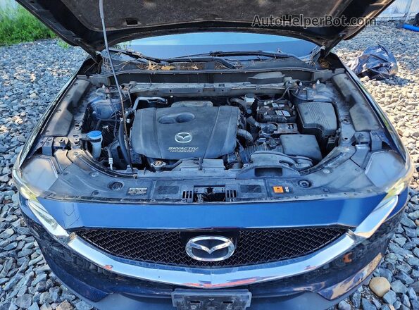 JM3KFBCL7H0172747 2017 MAZDA CX-5 Blue Շարժիչի բաժամունքի տեսք