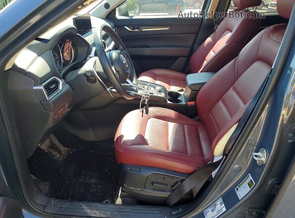 JM3KFBCLXR0491657 2024 MAZDA CX-5 Blue Widok wnętrza z przodu
