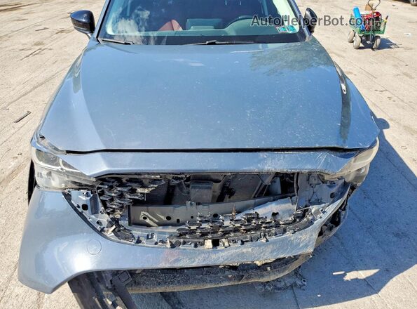 JM3KFBCLXR0491657 2024 MAZDA CX-5 Blue Widok komory silnika