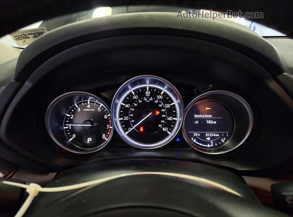 JM3KFBCM1P0253539 2023 MAZDA CX-5 Black Вид щитка приладів