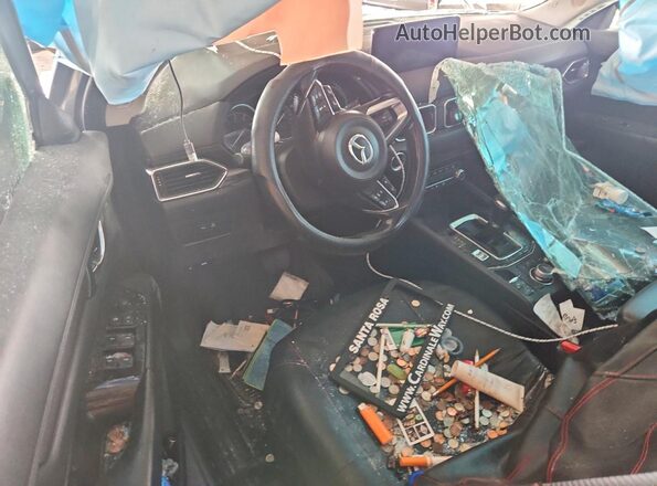 JM3KFBCM2M0344296 2021 MAZDA CX-5 Silver Widok deski rozdzielczej
