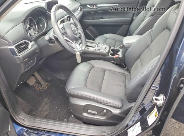 JM3KFBCM3K1675797 2019 MAZDA CX-5 Blue Widok wnętrza z przodu