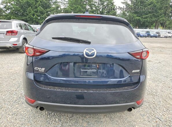 JM3KFBCM3K1675797 2019 MAZDA CX-5 Blue Widok z tyłu