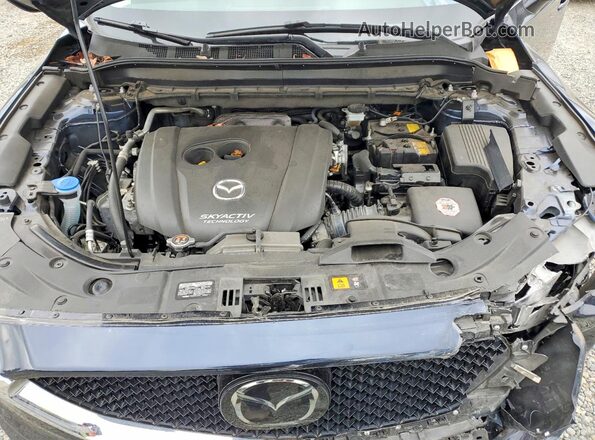 JM3KFBCM3K1675797 2019 MAZDA CX-5 Blue Widok wnętrza z tyłu
