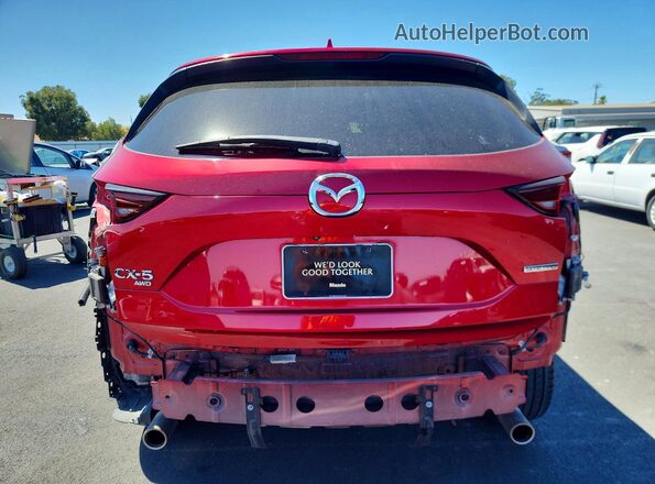 JM3KFBCM3M0448571 2021 MAZDA CX-5 Красный Вид сзади