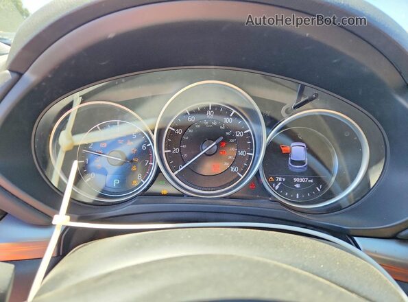 JM3KFBCM3M0448571 2021 MAZDA CX-5 Красный Вид щитка приборов