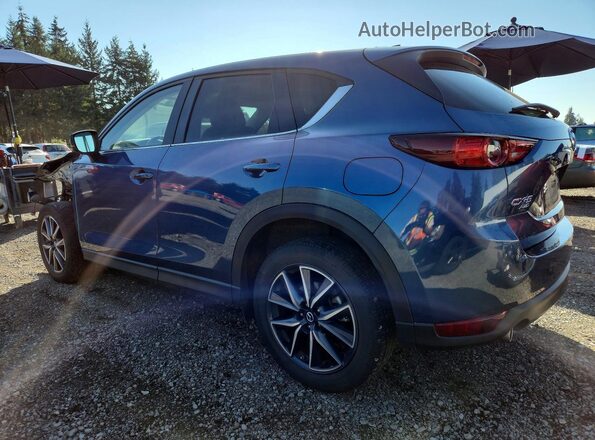 JM3KFBCM5J0300465 2018 MAZDA CX-5 Синий Задняя левая четверть