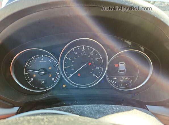 JM3KFBCM5J0300465 2018 MAZDA CX-5 Синий Вид щитка приборов