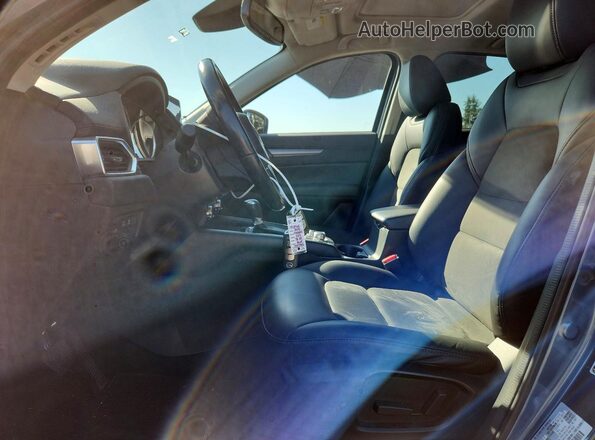 JM3KFBCM5J0300465 2018 MAZDA CX-5 Синий Вид салона спереди