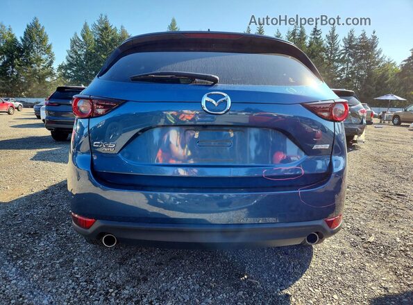 JM3KFBCM5J0300465 2018 MAZDA CX-5 Синий Вид сзади