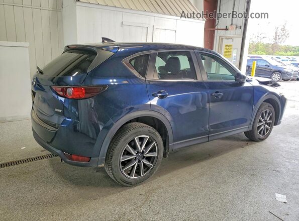 JM3KFBCM5J0399756 2018 MAZDA CX-5 Blue Հետևի աջ