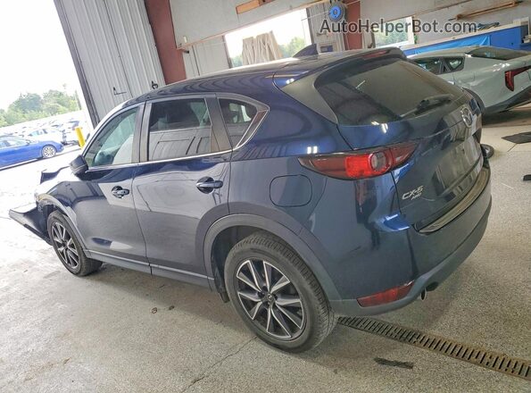 JM3KFBCM5J0399756 2018 MAZDA CX-5 Blue Հետևի ձախ