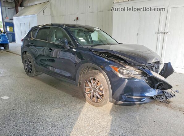 JM3KFBCM5J0399756 2018 MAZDA CX-5 Blue Առջևի աջ
