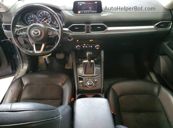 JM3KFBCM5J0399756 2018 MAZDA CX-5 Blue Առջևի վահանակի տեսք