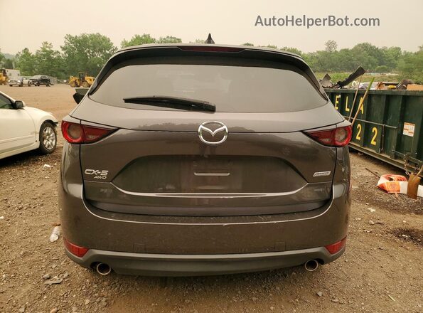 JM3KFBCM5J0463052 2018 MAZDA CX-5 Gray უკანა ხედი