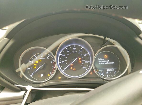 JM3KFBCM5J0463052 2018 MAZDA CX-5 Gray ხელსაწყოთა პანელის ხედი