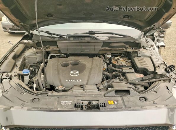 JM3KFBCM5J0463052 2018 MAZDA CX-5 Gray უკანა სალონის ხედი