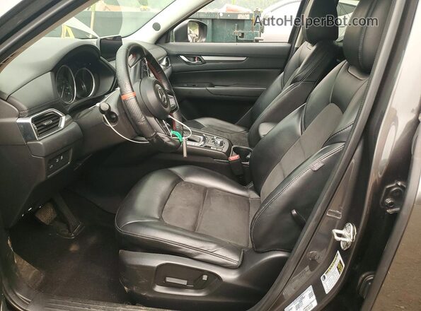 JM3KFBCM5J0463052 2018 MAZDA CX-5 Gray წინა სალონის ხედი