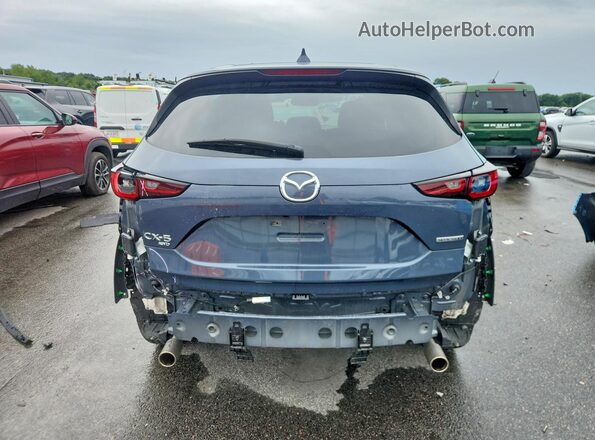 JM3KFBCM5S0682563 2025 MAZDA CX-5 Blue Вид ззаду