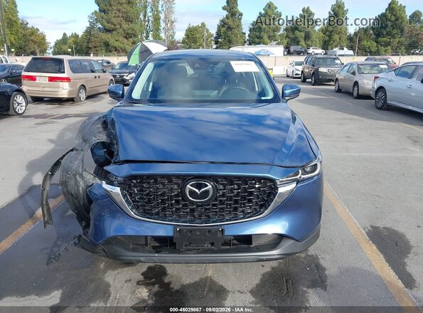 JM3KFBCM6P0229690 2023 MAZDA CX-5 Blue Instrument cluster view