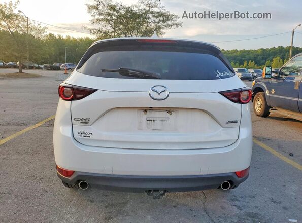 JM3KFBCM7J0419876 2018 MAZDA CX-5 White Вид ззаду