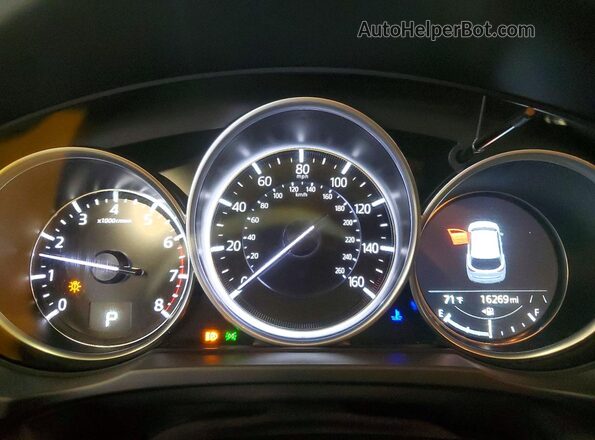 JM3KFBCM7S0804937 2025 MAZDA CX-5 Tan ხელსაწყოთა პანელის ხედი