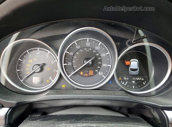 JM3KFBCM8J0397029 2018 MAZDA CX-5 Gray Սարքավորումների վահանակի տեսք