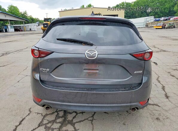 JM3KFBCM8J0397029 2018 MAZDA CX-5 Gray Հետևի տեսք