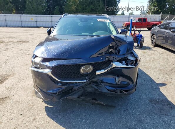 JM3KFBCM8M1314763 2021 MAZDA CX-5 Blue Widok z przodu