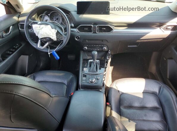JM3KFBCM8M1314763 2021 MAZDA CX-5 Blue Widok deski rozdzielczej