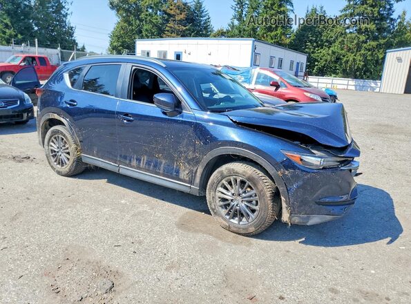 JM3KFBCM8M1314763 2021 MAZDA CX-5 Blue Przód prawy