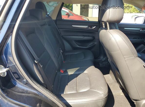JM3KFBCM8M1314763 2021 MAZDA CX-5 Blue Widok wnętrza z tyłu