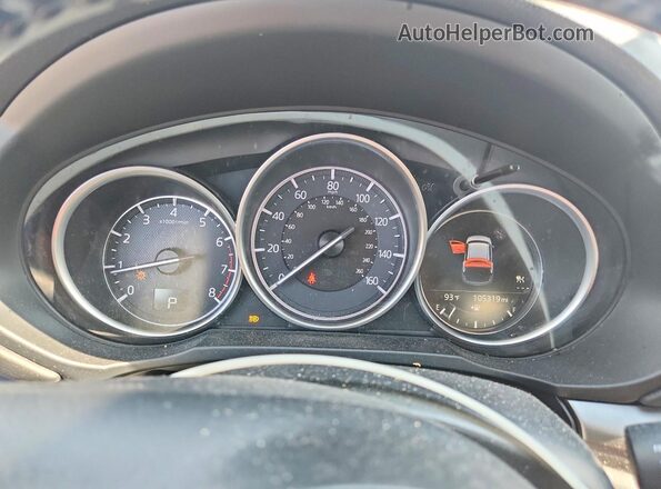 JM3KFBCM9J0475219 2018 MAZDA CX-5 Gray Instrument cluster view