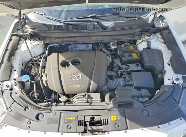JM3KFBCM9P0141071 2023 MAZDA CX-5 White Widok wnętrza z tyłu