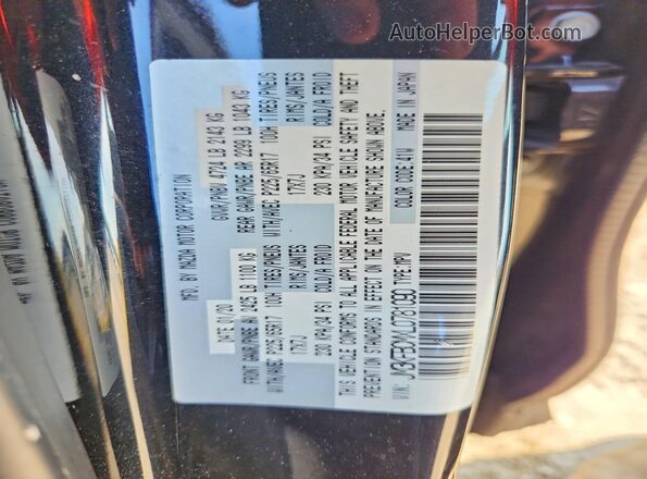 JM3KFBCMXL0781090 2020 MAZDA CX-5 Black VIN կոդի պիտակի տեսք