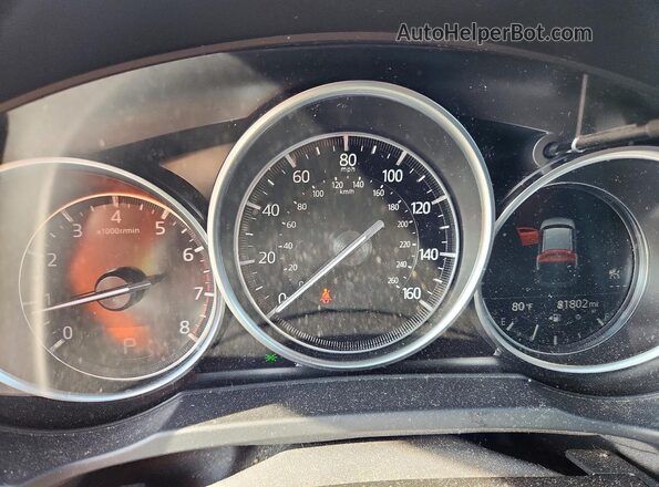 JM3KFBCMXL0781090 2020 MAZDA CX-5 Black Սարքավորումների վահանակի տեսք