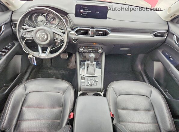 JM3KFBCMXN0581751 2022 MAZDA CX-5 Red Вид панелі приладів