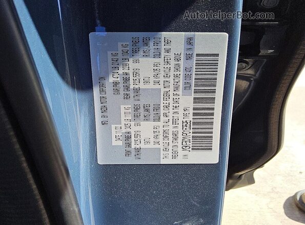 JM3KFBCMXP0163595 2023 MAZDA CX-5 Blue Вид наклейки з VIN-кодом
