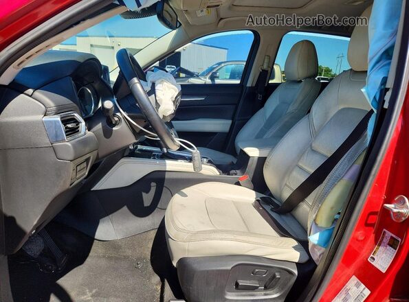 JM3KFBDL2H0223523 2017 MAZDA CX-5 Красный Вид салона спереди