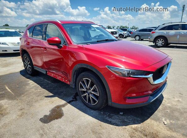 JM3KFBDL3H0228116 2017 MAZDA CX-5 Red Առջևի աջ