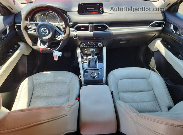 JM3KFBDL3H0228116 2017 MAZDA CX-5 Red Առջևի վահանակի տեսք