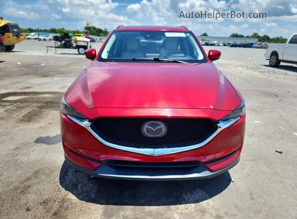 JM3KFBDL3H0228116 2017 MAZDA CX-5 Red Դիմացի տեսք