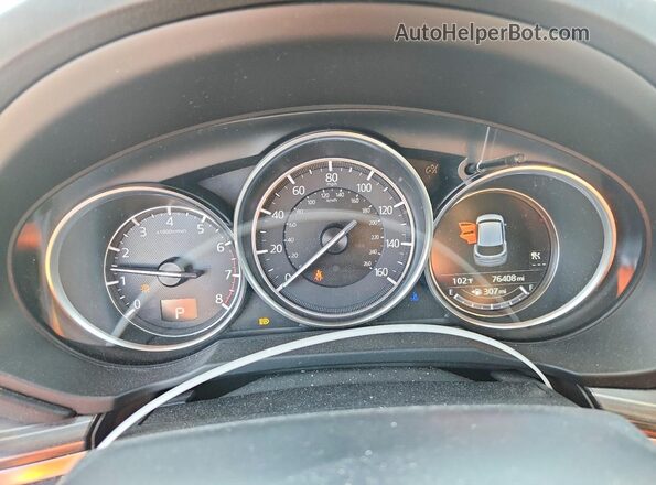 JM3KFBDL5H0206277 2017 MAZDA CX-5 Красный Вид щитка приборов