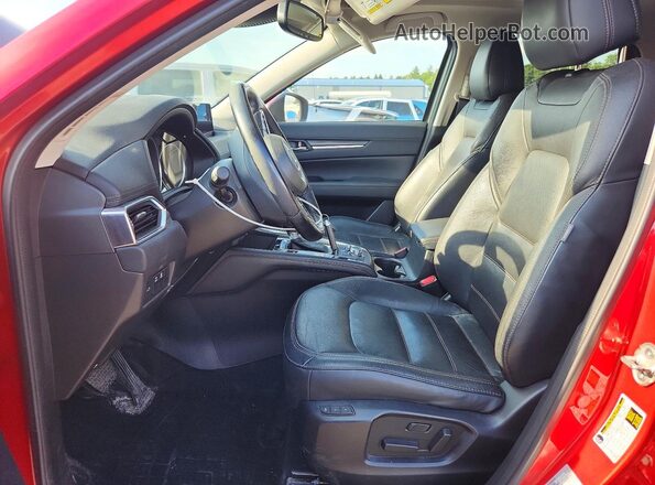 JM3KFBDL5H0206277 2017 MAZDA CX-5 Красный Вид салона спереди
