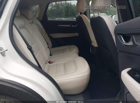 JM3KFBDM1J0435716 2018 MAZDA CX-5 White VIN sticker view