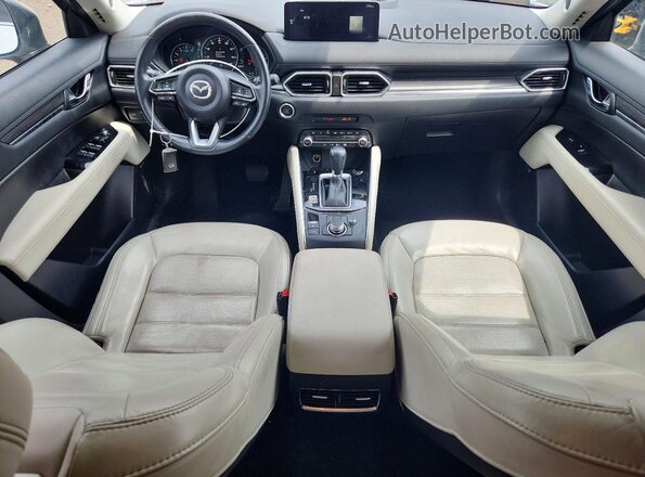 JM3KFBDM2M1478959 2021 MAZDA CX-5 White Vista del salpicadero
