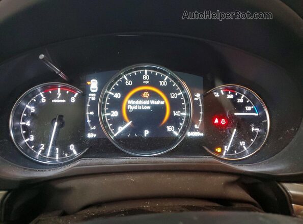 JM3KFBDM6L1749956 2020 MAZDA CX-5 Красный Вид щитка приборов