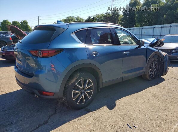 JM3KFBDM7J0440581 2018 MAZDA CX-5 Blue Հետևի աջ