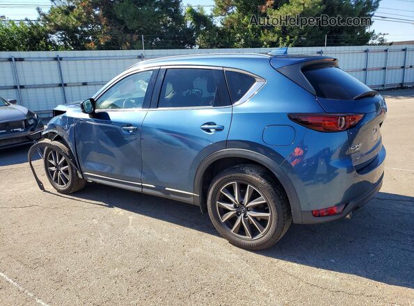 JM3KFBDM7J0440581 2018 MAZDA CX-5 Blue Հետևի ձախ